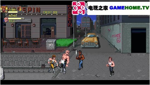 DOS模拟横版过关游戏《双截龙3 乱之武》下载