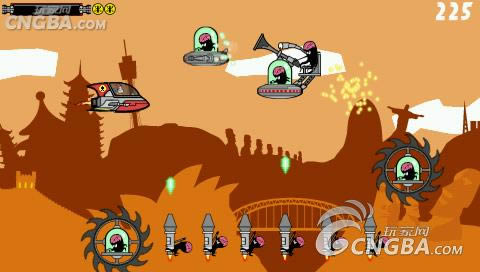 PSP小游戏《王牌机师VS外星入侵者》欧版下载下载