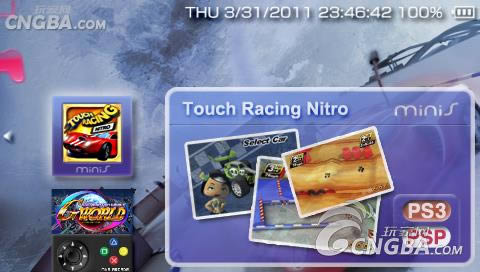 PSP小游戏《触摸赛车》欧版下载下载