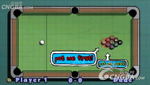 PSP小游戏《涂鸦台球》欧版下载下载