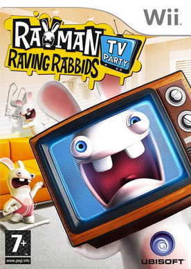 Wii《雷曼疯狂兔子3：电视聚会》欧版下载下载
